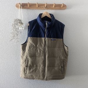 Patagonia Bivy Down Vest Size L Reversible